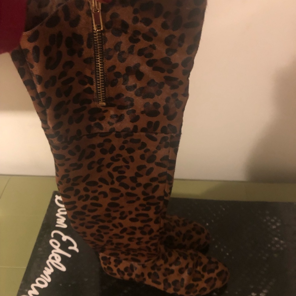 Leopard Boots